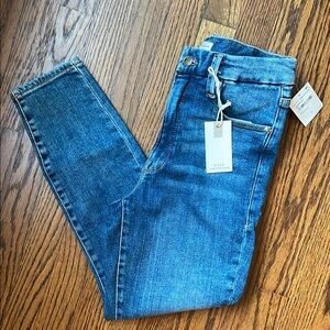 Good American Good Waist Crop Jeans Womens Size 27/4 New with tags